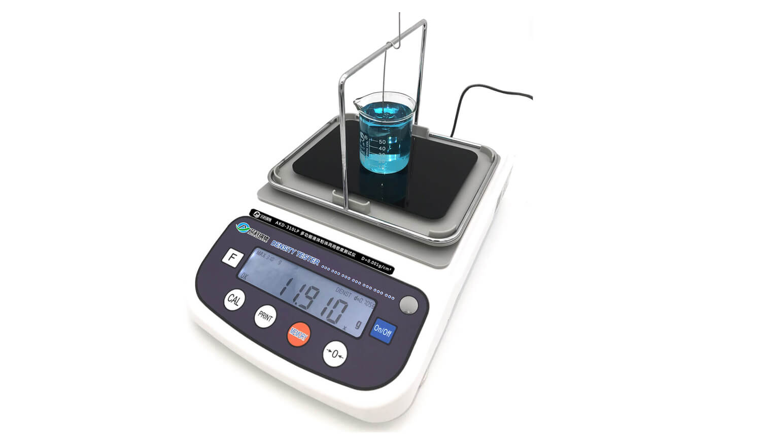 艾科瑞德AKD-310LP多功能液體粉體兩用密度測試儀